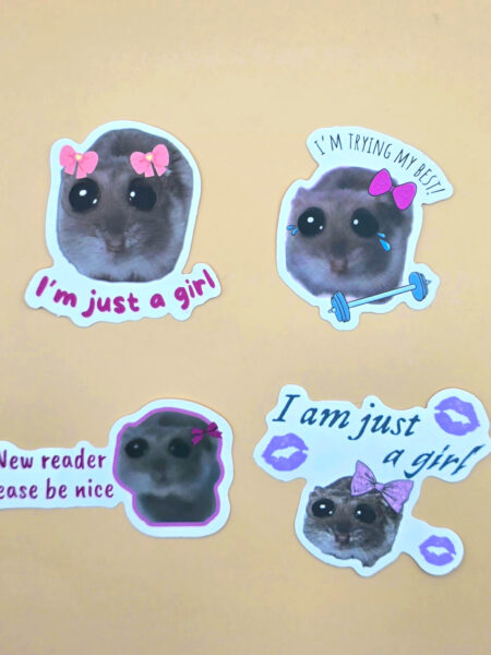 ΑΥΤΟΚΟΛΛΗΤΑ HAMSTER