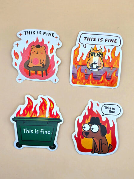 THIS IS FINE MEME